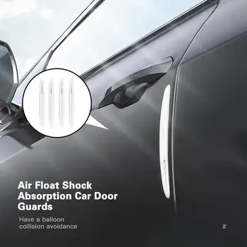 Противоударные облицовка на вратата на колата Защита ръбовете на вратите Силикон универсален противоударные облицовка на вратата на колата, сгъстено за превозни средства