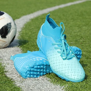 Футболни обувки премиум-клас с Ергономичен дизайн, Футболни обувки удобен за кацане, Маратонки за футзала, Здрави футболни обувки за търговия на едро за препродажба