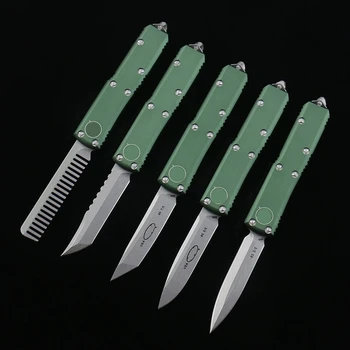 DQF Версия на MiRo-Армейски Зелен MTX85 Джобен Нож Bade D2 За Измиване на Стоманени Камъни EDC Инструменти Кухненски Ножове