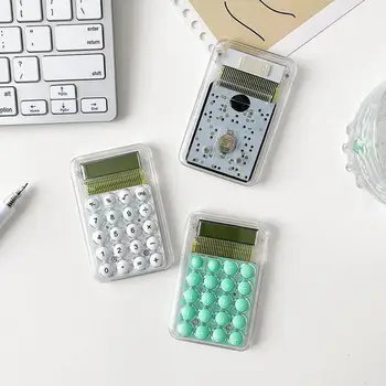 Полезен електронен калкулатор на Аритметични изчисления на големия екран Компактен 8-цифрен Мини настолен калкулатор