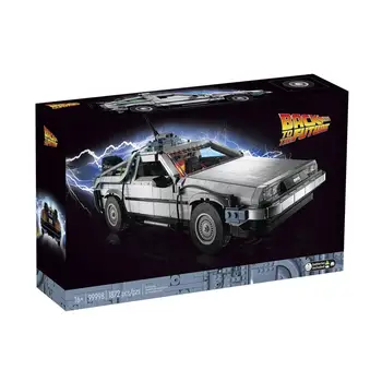 Съвместим 10300 Back to the Future Time Machine DeLorean DMC-12 Строителни блокчета, Конструктори, Тухли, играчки за деца, подаръци