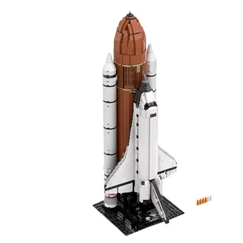 SETBRICKS MOC Space Rocket Совалка Технически център стартира ракета Експедиция Фигурки астронавти градивните елементи на Играчки, Подаръци за деца