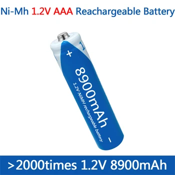 Батерия, ААА 1,2 В, NIMH батерии AAA, батерия с голям капацитет 9900 ма, акумулаторна батерия за играчки, мишка, с дистанционно управление