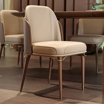 Дизайнерско Луксозно кресло за ресторант на открито, Офис и кухненски стол средата на века модерна сгъваема мебели за интериора на Juegos De Comedor