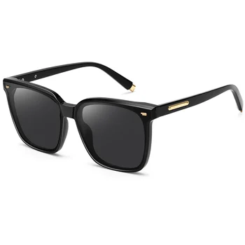 Квадратни Слънчеви очила За жени/мъже, Поляризирани, Нови Маркови Дизайнерски Слънчеви Очила за нощно виждане, Реколта Очила с UV400, Gafas De W-901