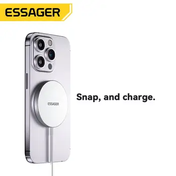 Магнитна безжична зареждане One Series Three-in-one 2A 15 W Преносим безжичен зареждане на Apple Phone Headset Watch Зарядно устройство Type-c