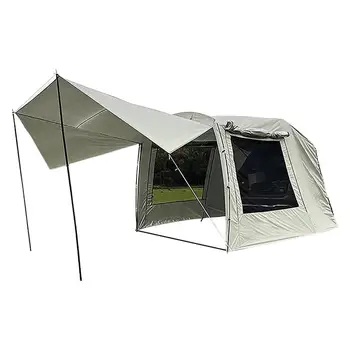 Оф-роуд палатки за къмпинг, Автомобил навес, Навес от Слънцето, Голямо пространство за 5-6 души, Лек И компактен, С чанта за съхранение, практичен