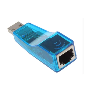 USB Ethernet Адаптер USB 2.0, RJ-45 Ethernet Мрежова карта, Мрежов адаптер Windows 7/8/10/XP USB Ethernet Конектор RD9700