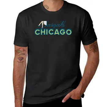 Тениска Sasnaks In Chicago, тениски с котки, эстетичная облекло, тениски оверсайз, тениски за спортните фенове, мъжки ризи с графичен дизайн