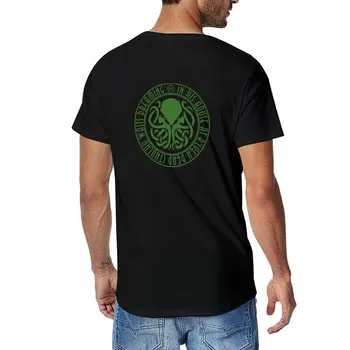 Нова тениска с изображение на Ivelina - Лавкрафта, къси тениски по поръчка, тениски с котки, ново издание, мъжки тениски