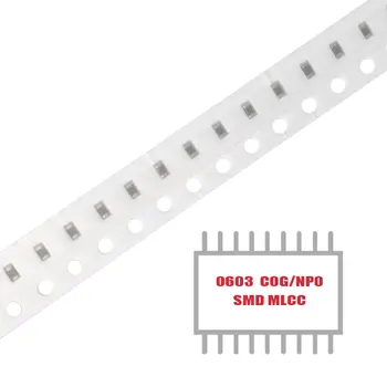 МОЯТА ГРУПА 100ШТ SMD MLCC CAP CER 2.1 PF 100V NP0 0603 Многослойни керамични кондензатори за повърхностен монтаж в наличност