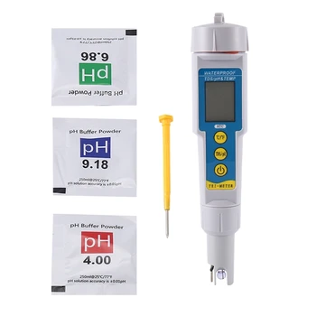 Многофункционален PH/TDS/температурен тестер Pen Тестер за определяне на качеството на водата PH-986