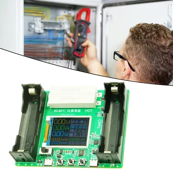 Тестер капацитет на батерията Защитен Модул за Измерване на Вътрешната Съпротива Инструмент За Тестване на Батерията