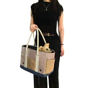 С модерна Многофункционална чанта за домашни любимци, котки и кучета, на едно рамо, през рамо, За пътуване, Чанта за транспортиране на кучета, Стоки за домашни любимци