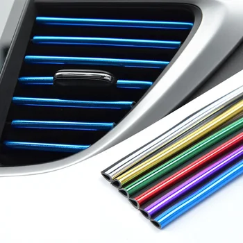 Персонализирайте интериора на вашия автомобил с помощта на нови декоративни ленти за вентилационните решетки на изхода на климатика със собствените си ръце