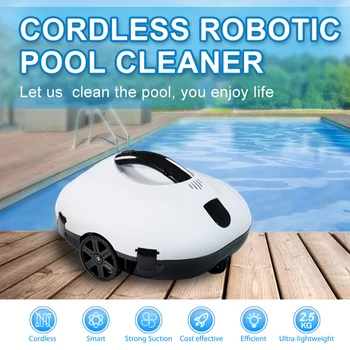 Напълно автоматичен робот за пречистване на басейна, Самостоятелен паркинг, Безжична Прахосмукачка за басейни, Роботизированное оборудване за почистване на басейна
