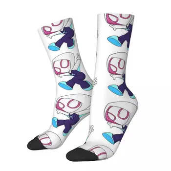 Всесезонни экипажные чорапи, чорапи Светия Spider Момиче, Дълги чорапи в стил Харадзюку, луди хип-хоп, Аксесоари за мъже, жени, Коледни подаръци