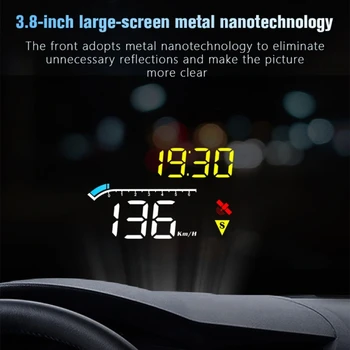 Автомобилният цифров сензор за превишаване на скоростта-интелигентен инструмент за диагностика на системата за предупреждение за измерване на