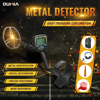 Професионален детектор за метал злато TX-850 Висока производителност Подземен ловец TX850 с LCD дисплей, супер стабилни режими