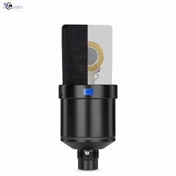 AOSHEN M3 Нов модел конденсаторного микрофон с голяма бленда Студиен кардиоидный микрофон за запис на песни на живо