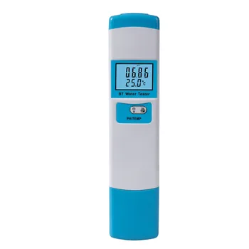 Нов практичен тестер вода, измерване на РН/температура, машина за висока точност LCD монитор с подсветка, тестер за качеството на водата, 0,00 ph-ph 14,00