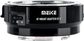 Адаптер за обектив Meike MK-EFTE-B с автофокусировкой и регулиране на блендата за обектив Canon EF към Sony A7SII A9 A7III A7R3 A7R IV A6000 A6300 A6400