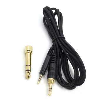 3,5 мм Plug Кабелна линия слушалки Sennheiser за HD598 HD599 HD569 Удължител за Кабел на слушалки E65C