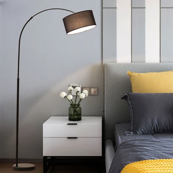 Съвременен творчески led лампиона в скандинавски стил, а просто Светлина, луксозен етаж лампа, Лампи за дневна, спалня, кабинет, интериор у дома