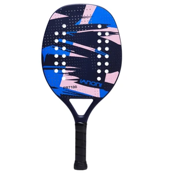 Гребло за плажен тенис Ракета за плажен тенис от въглеродни влакна с пенопластовым сърцевина на EVA Стаи за гребла