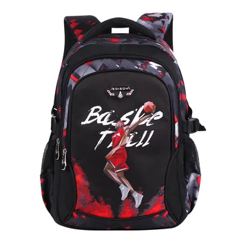 баскетболен раница, ученически чанти за юноши, детски чанти за момчета, детски аниме-раница за момчетата в началното училище, детска раница
