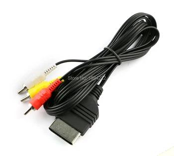 OCGAME 1 бр./лот 6 фута AV Аудио Видео composite кабел кабел RCA кабел за XBOX ОРИГИНАЛ