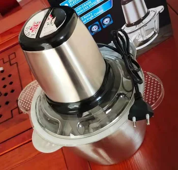 3Л 2-бързо домашна електрическа мелачка от неръждаема стомана, кухненски робот, блендер, кухненски робот, богат на функции