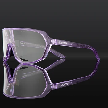 Kapvoe Фотохромичните Слънчеви очила за Колоездене Очила Мъжки UV400 Външни Велосипедни очила за Колоездене Очила Спортни МТВ Велосипед очила за жени