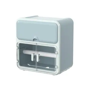 Двупластова дизайнерска организация, с чекмедже, Органайзер за ролка хартия, кутия за тоалетна хартия, за да проверите за спални