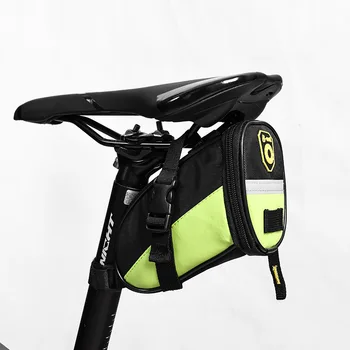 Спортна цветна велосипедна чанта с опашка, Кормило екипировка, аксесоари за велосипед, Ламинирано Безопасно място, Водоустойчив Преносим