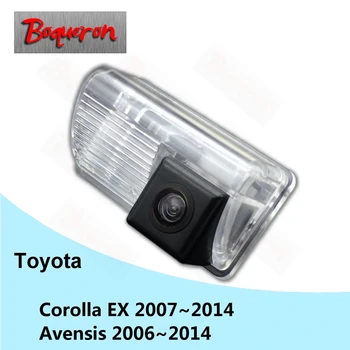 за TOYOTA EX-Corolla, Corolla EX Avensis 2006 ~ 2014 HD CCD Резерв Парковочная камера за Задно виждане Автомобилна Камера за обратно виждане NTSC, PAL