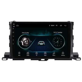 2 Din Android 12 Стерео Радио Авто DVD GPS Мултимедиен Плейър 5G WiFi Камера DSP Carplay За Toyota Highlander 2014-2018