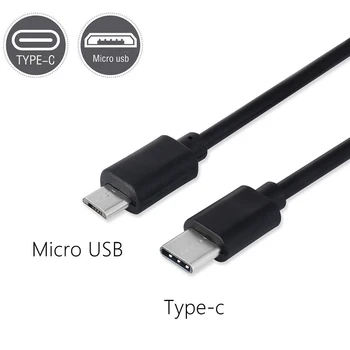 Кратък вид C USB-C-Micro USB За зареждане, синхронизация на данни, OTG адаптер, USB кабел за зареждане на телефон Huawei Samsung