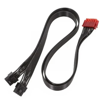 12pin До два Pcie 8pin (6 + 2pin) захранващ Кабел за видео карти Линеен кабел За модул захранване Enermax Кабел