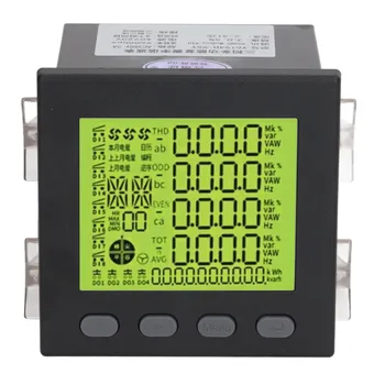 Монитор электропотребления електромера точност ръководят мониторинг данныхЖКдисплей AC220V богат на функции за автоматизация на подстанции