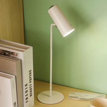 Светодиодна настолна лампа, за да се Учат, за защита на очите, Тъчпад, USB лампа за четене със затъмняване, фенерче, Нощни декор за спалня, Снимка Настолни лампи на залез слънце