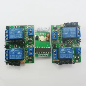 Комплекти приемници реле закъснение управление на предавателя 12 433 Mhz за Arduino Wilress Bulb