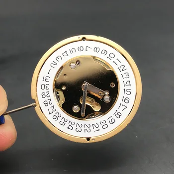 Кварцов механизъм Ronda 5040D, Луксозни резервни части за часовници, Оригинални Стандартен часовников механизъм, Златна механизъм Movt + Батерия