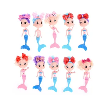 16см класически водоустойчив Русалка момиче кукла играчки Принцеса Русалка риба кукла деца момиче играчки басейн вана играчка за момиче, подарък за рожден ден