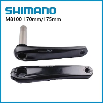 Shimano DEORE XT M8100 Коляно 12-степенна скоростна кутия 160 мм/175 мм HOLLOWTECH II За Шоссейного Наем на Велосипеди Коляно Оригинален