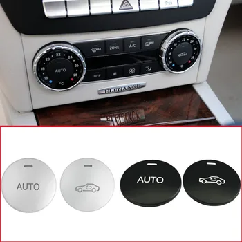 Авто климатик, автоматични бутони, защитно покритие, накладки за Mercedes Benz C E CLS GLK Class W204 W212, аксесоари за интериора