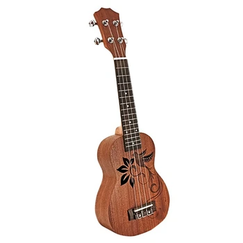Ukulele Ukulele Детска Хавайска Китара За Начинаещи Хавайски Китари Класически Инструмент 21 Инча За Деца, Начинаещи, Студенти, Възрастни, Най-Добрият Подарък