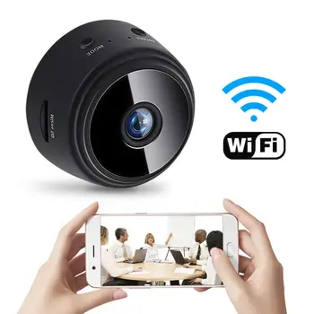 Оригиналната 2022 нова камера за видеонаблюдение A9 WiFi, скрита камера колан, дистанционно управление, нощно виждане, мобилно откриване