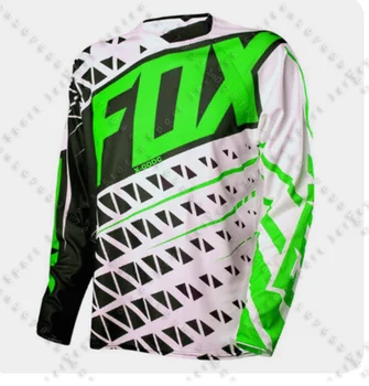 X-GODC Fox МТБ Пътни Тениски За Мотокрос, Мъжки Дишаща Тениска За Планински Велосипед Мтв С Дълъг Ръкав, Картинг Бързосъхнеща Майк за Колоезденето