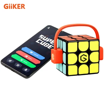 GiiKER Electronic Speed Bluetooth Cube с интернет в реално време STEM Smart Cube 3x3 Поддържа приложението спътник Онлайн битка с куберами
